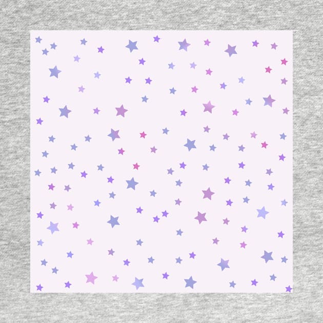 Pink Purple Starry Vibes by Melisaura